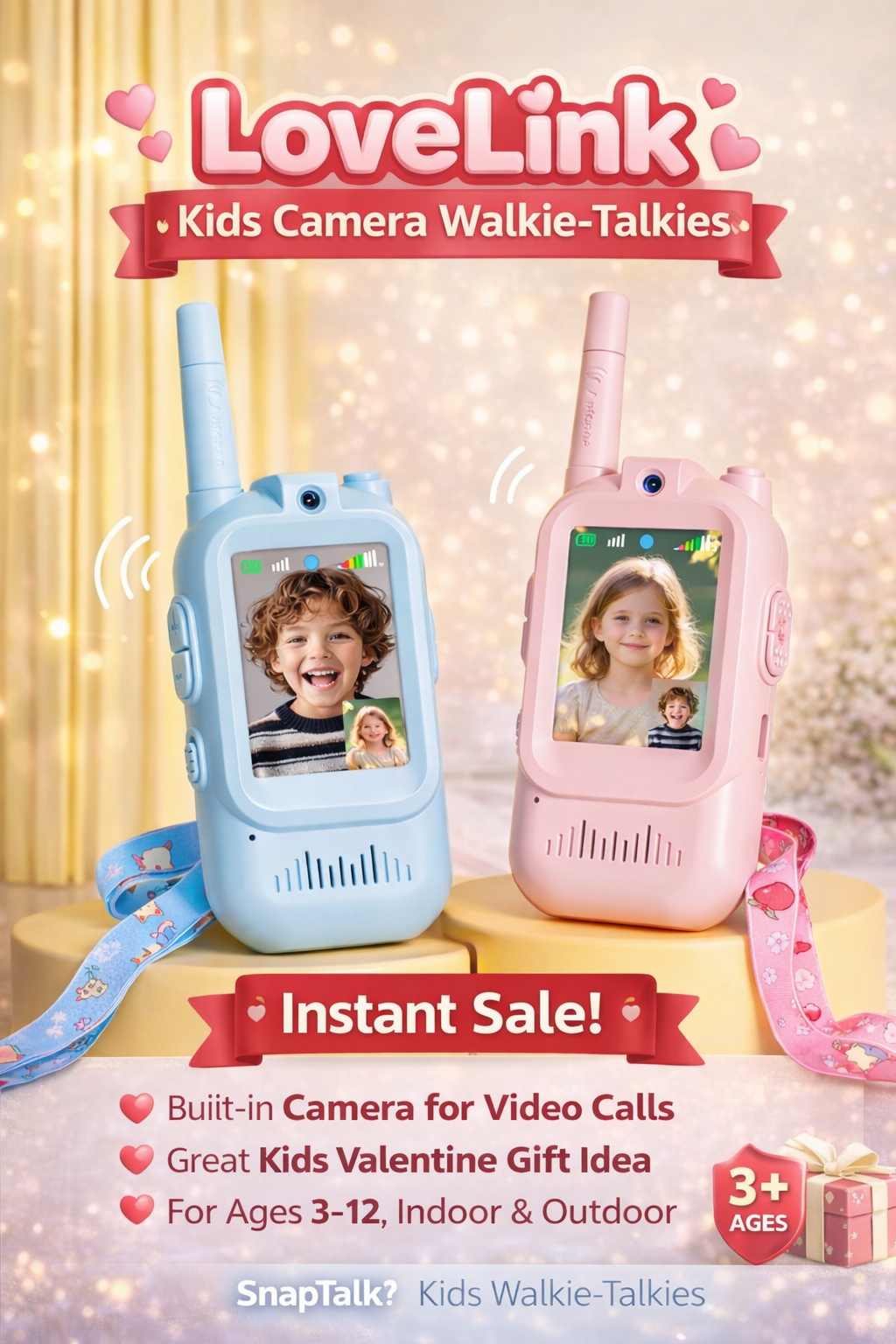 LoveLink™ Kids Walkie-Talkies
